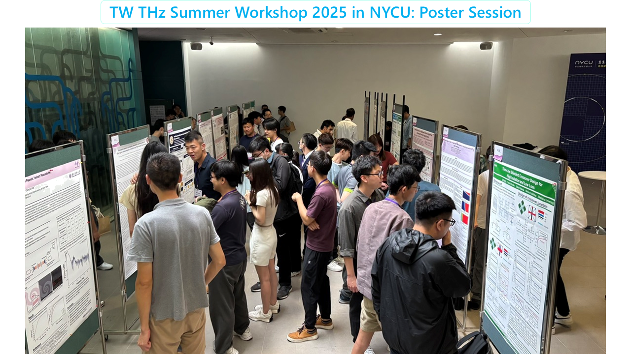 TW THz workshop 2025