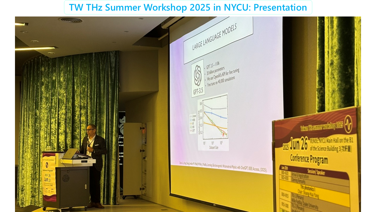 TW THz workshop 2025