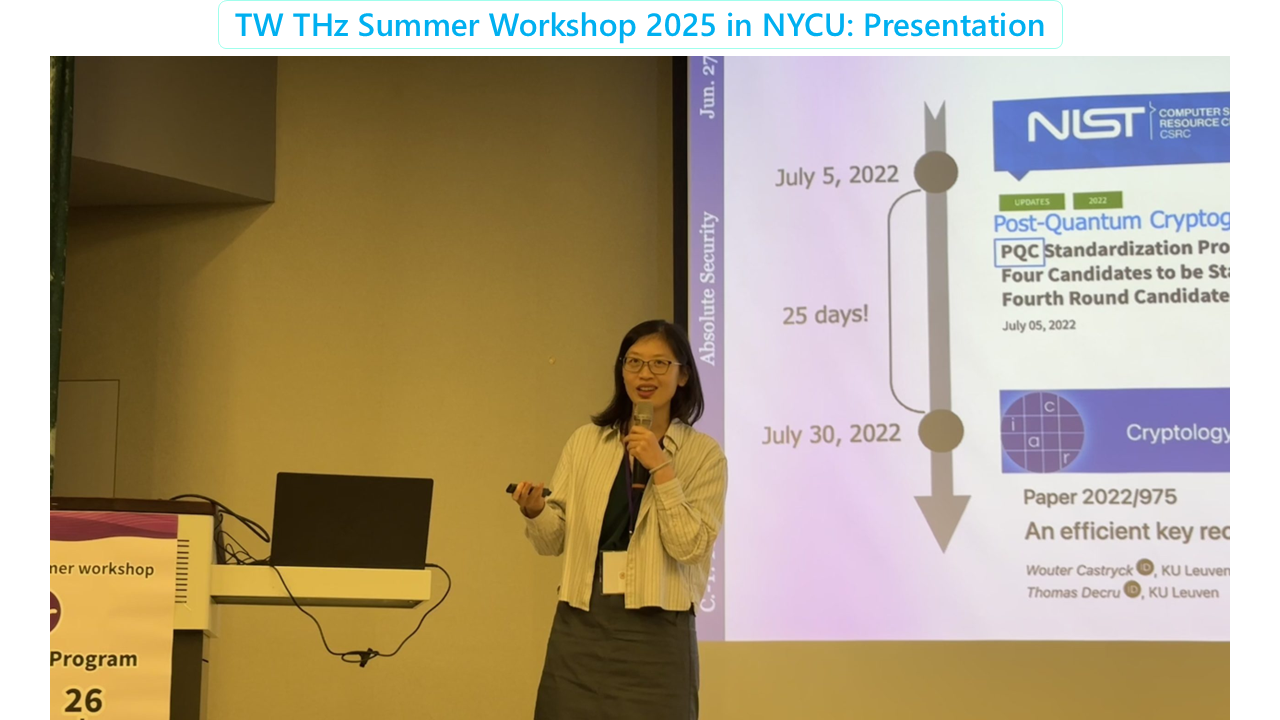 TW THz workshop 2025