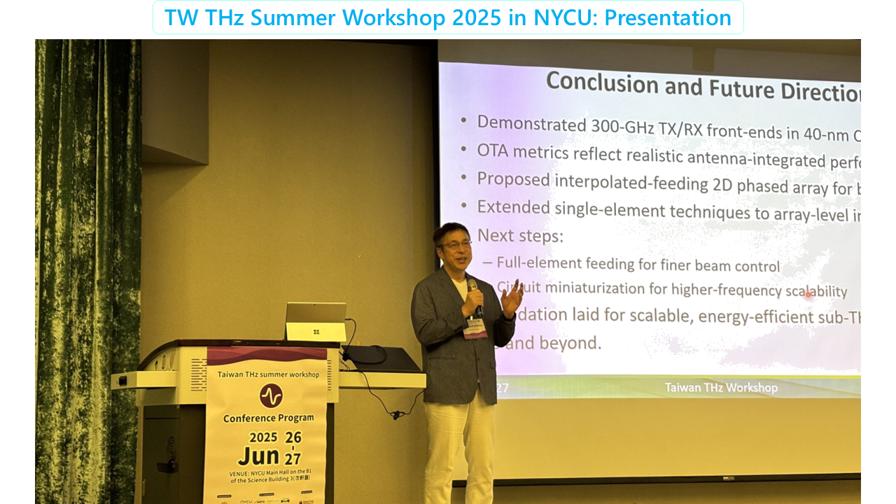 TW THz workshop 2025