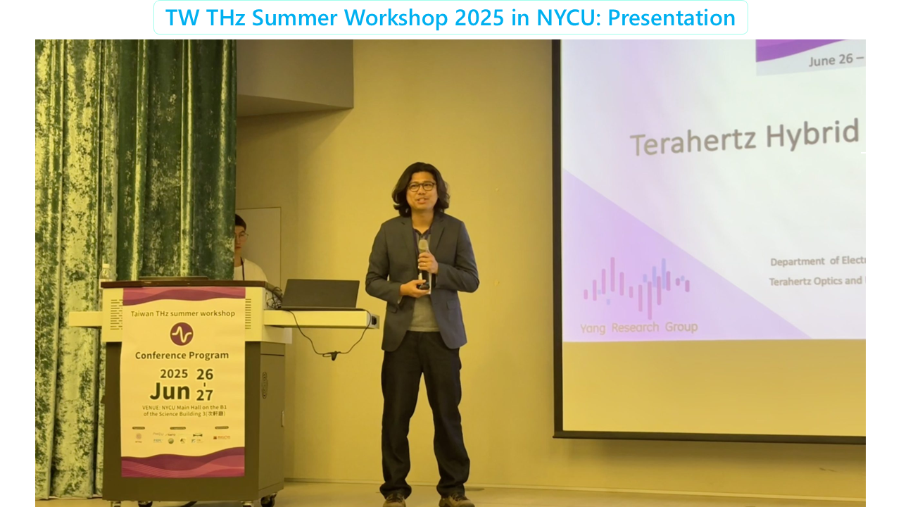 TW THz workshop 2025