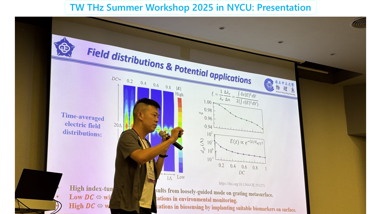 TW THz workshop 2025