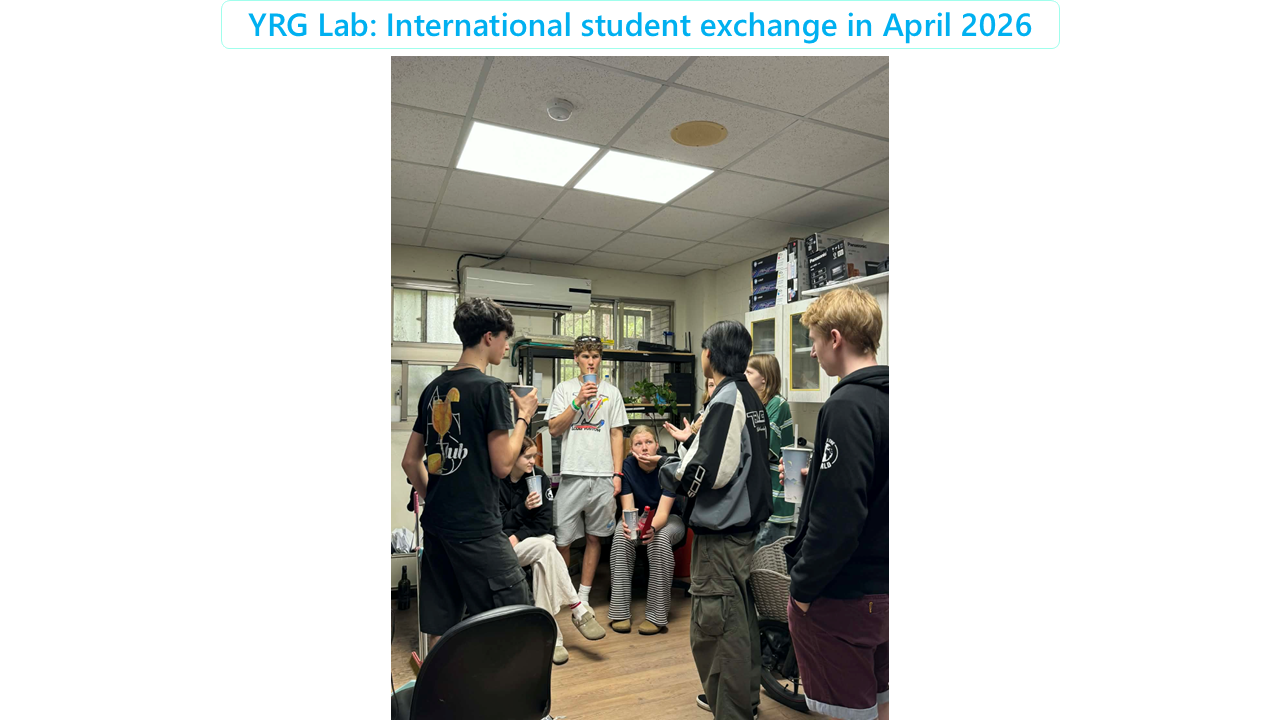 202604 YRG International exchange
