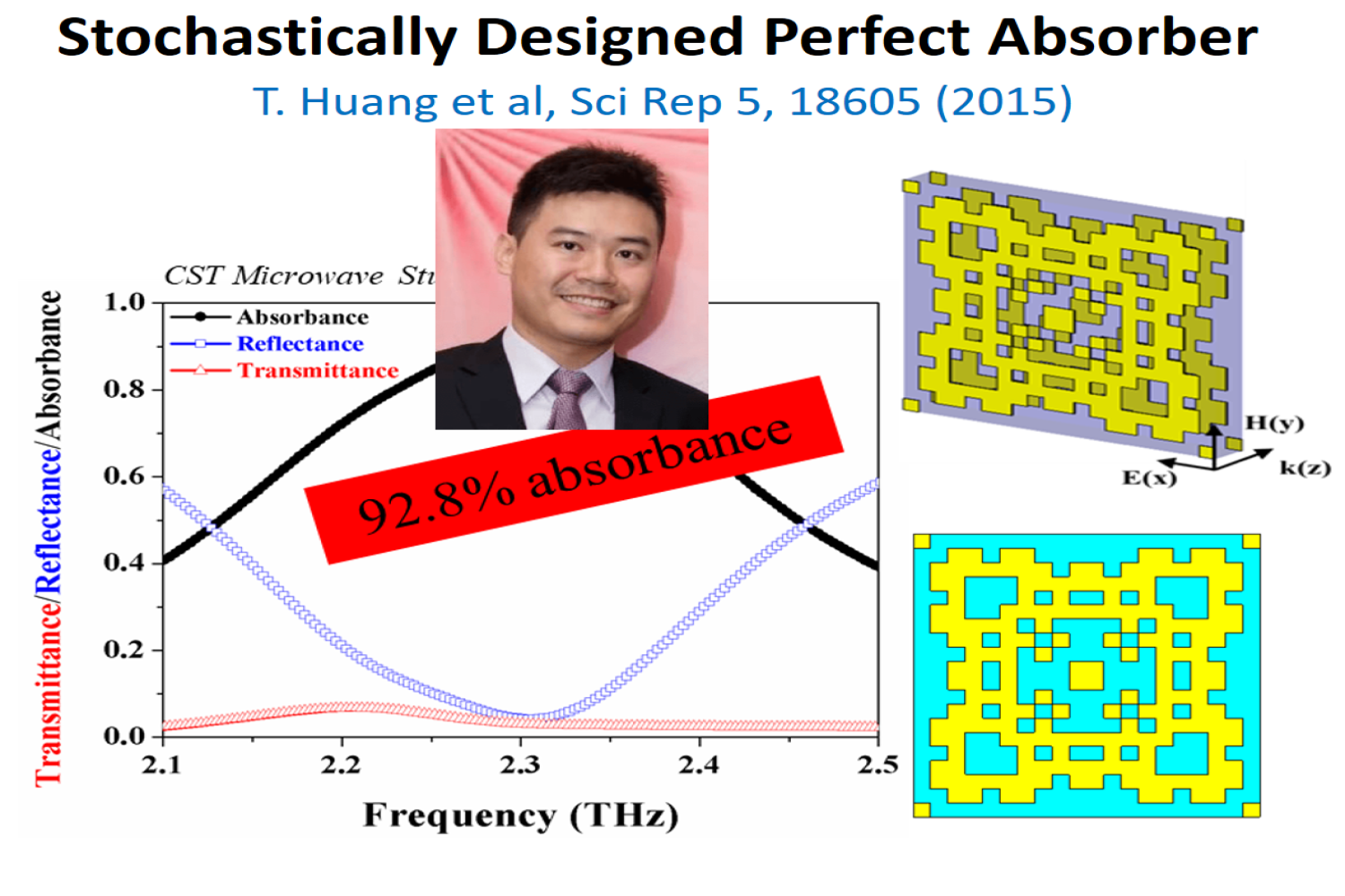 Stochastically Designed Perfect Absorber